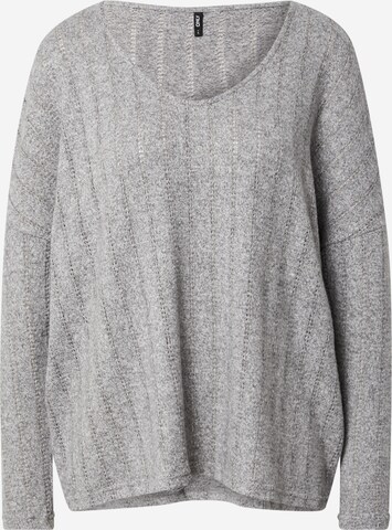 ONLY Sweater 'KARLA' in Grey: front