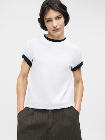 Tricou 'JPRBLAETHAN' de la JACK & JONES pe alb