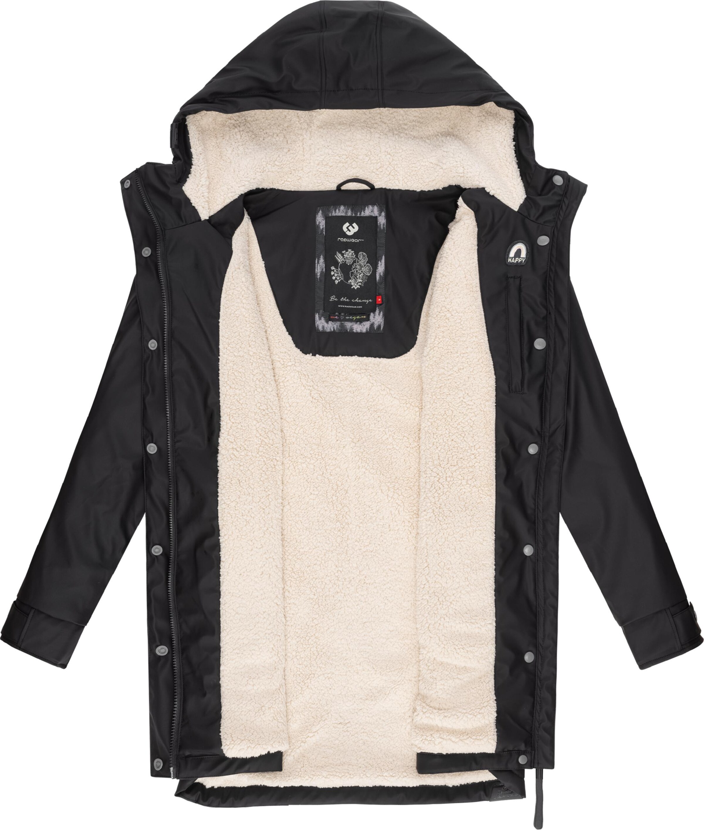 Ragwear Télikabátok 'Tinsley' - fekete