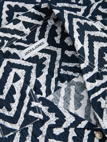 Jack & Jones Plus Regular fit Button Up Shirt 'JJMILO' in Blue