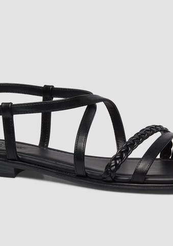 s.Oliver Sandaal in Zwart