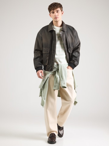 T-Shirt 'Scotland' INDICODE JEANS en beige