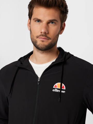 ELLESSE Sportanzug 'Ezialo' in Schwarz