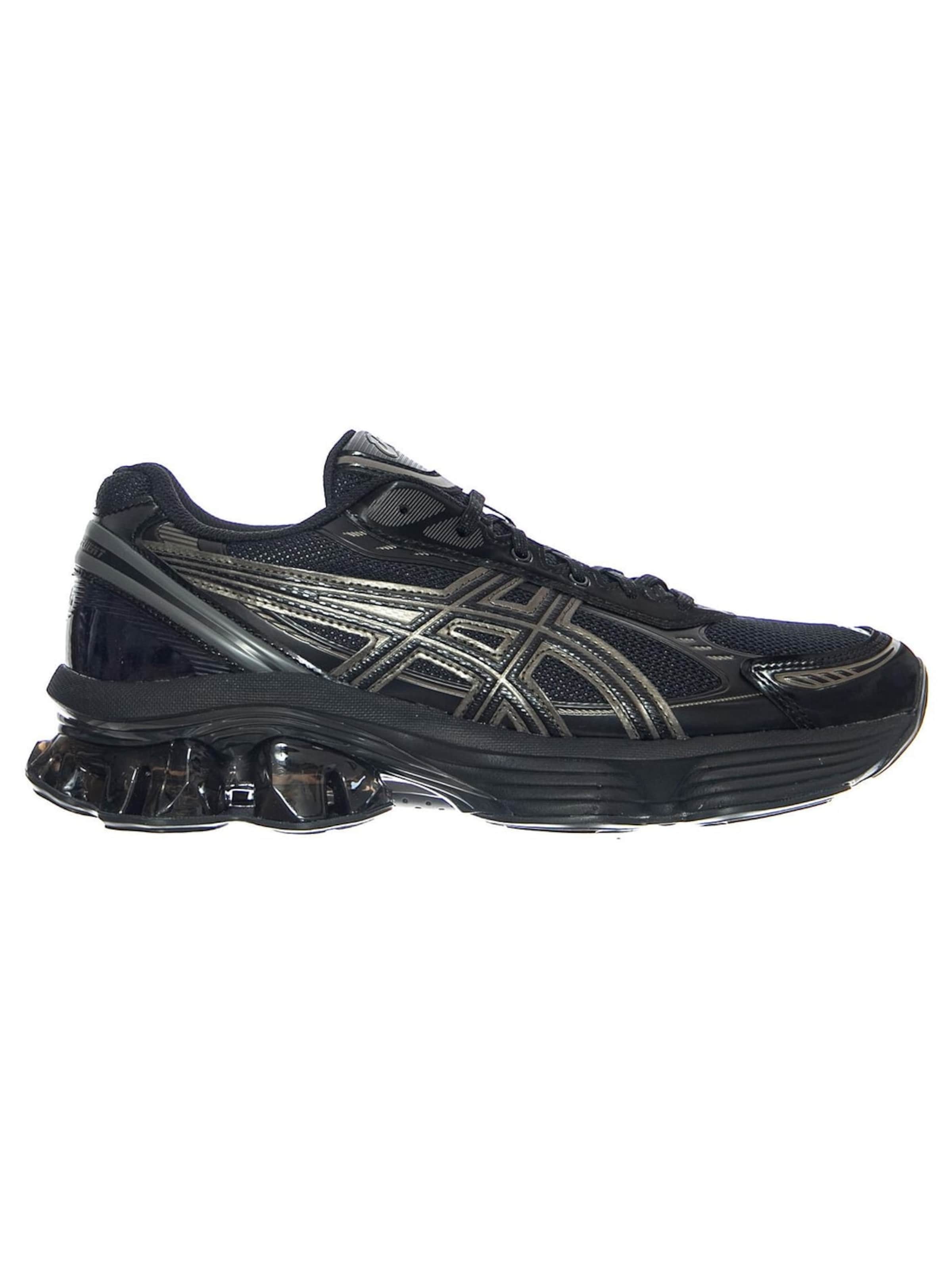 Chaussure de sport à lacets 'GEL-Kinetic Fluent' ASICS en noir : devant