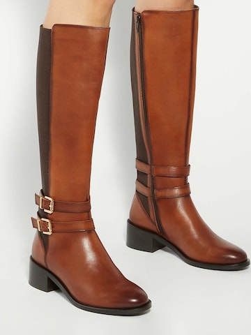 Dune LONDON Stiefel 'Tatter' in Braun