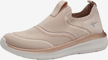Slip on Tamaris en beige : devant
