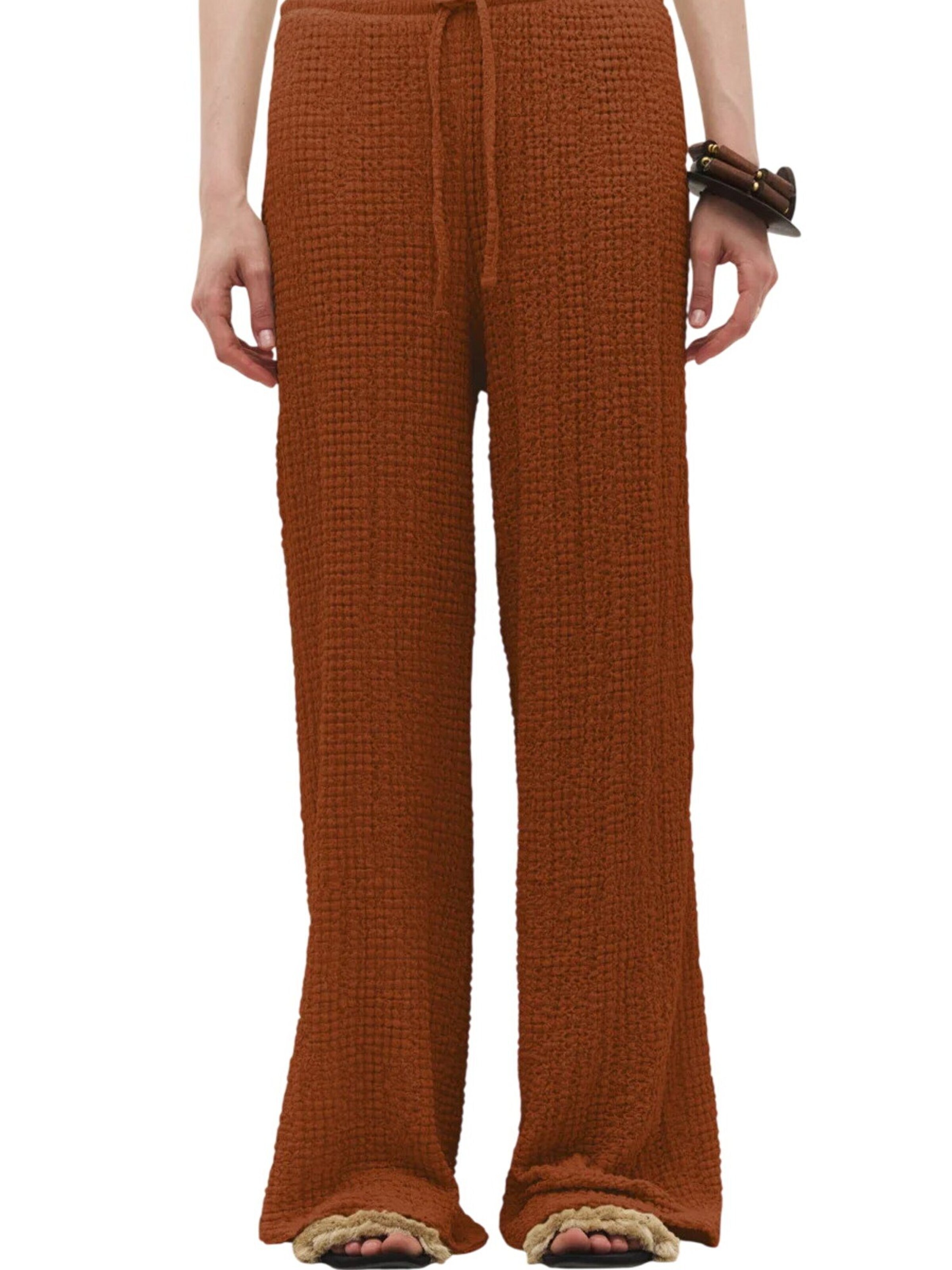 No Matter What Regular Broek in Bruin