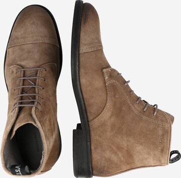 AllSaints - Botas com atacadores 'HARLAND' em cinzento