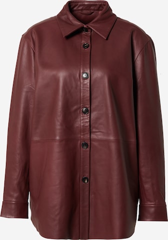 Kendall for ABOUT YOU Between-Season Jacket 'Leyla' in Brown: front