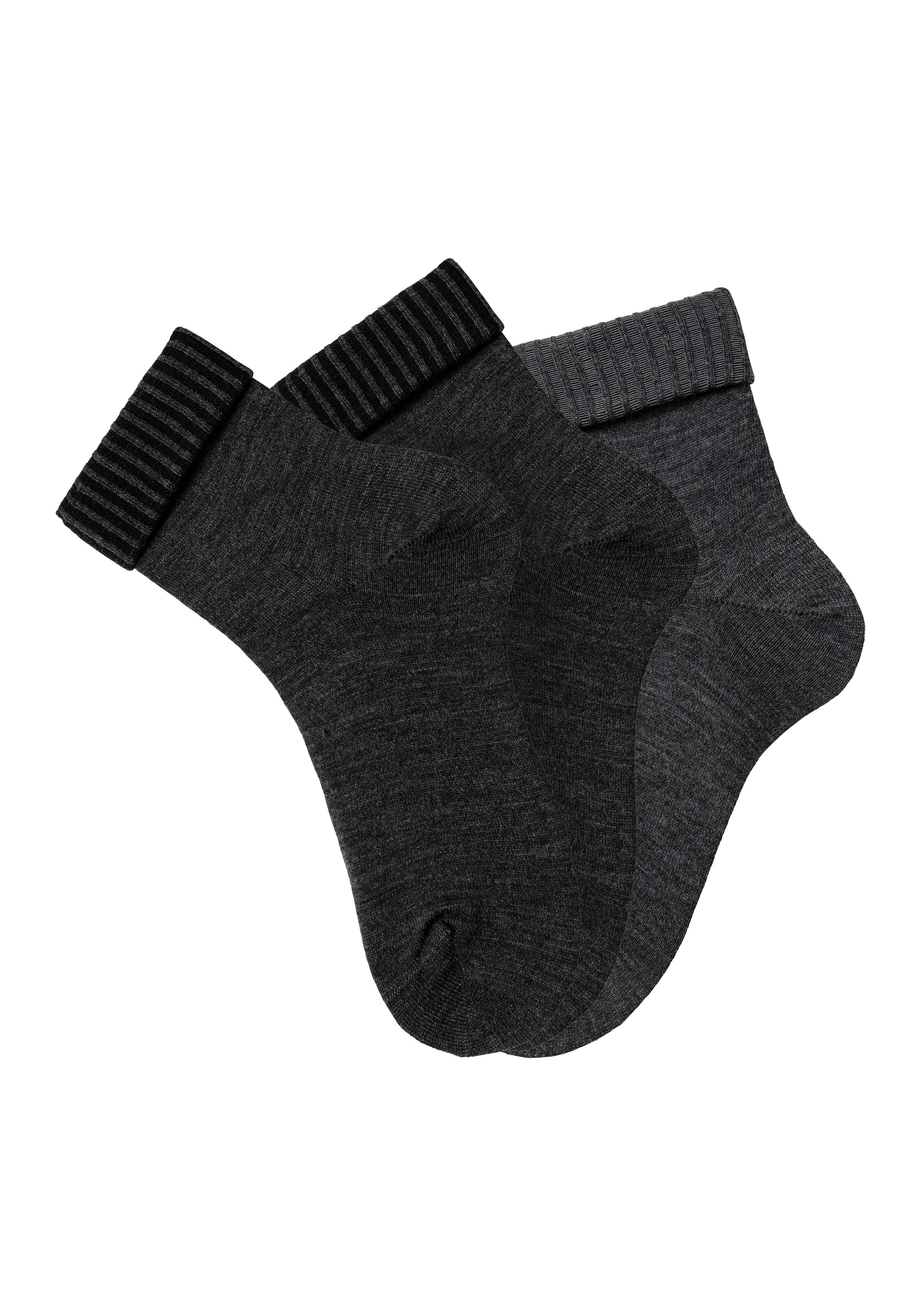 LAVANA Socks in Black: front