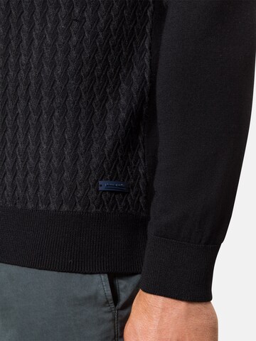 PIERRE CARDIN Pullover in Schwarz