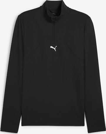PUMA Funktionsshirt 'Cloudspun' in Schwarz: Vorderseite