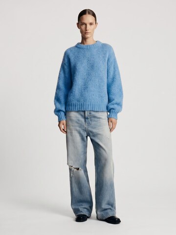 americandreams Oversized Sweater 'Leonnie' in Blue