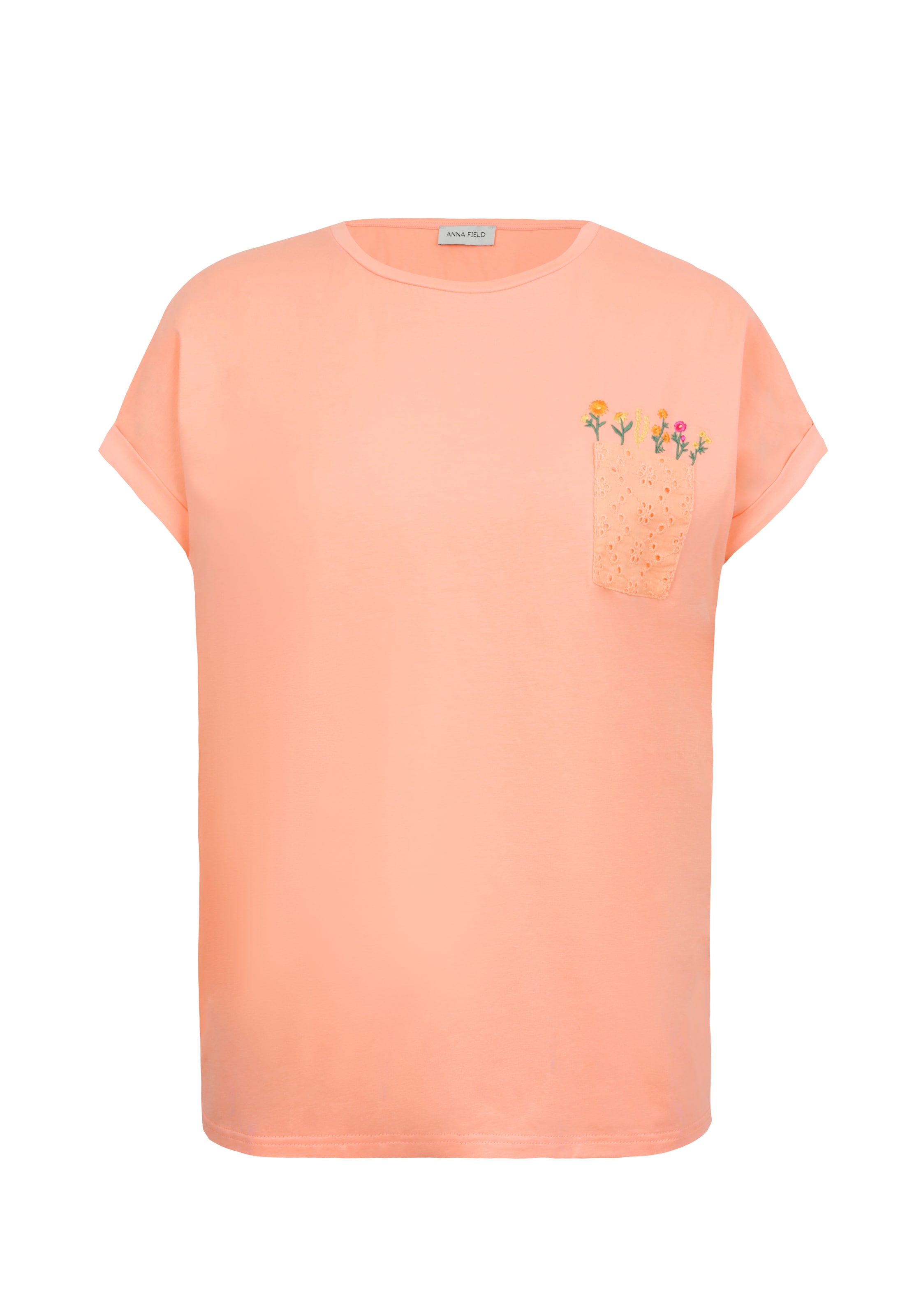 Anna Field - Camiseta en naranja: frente