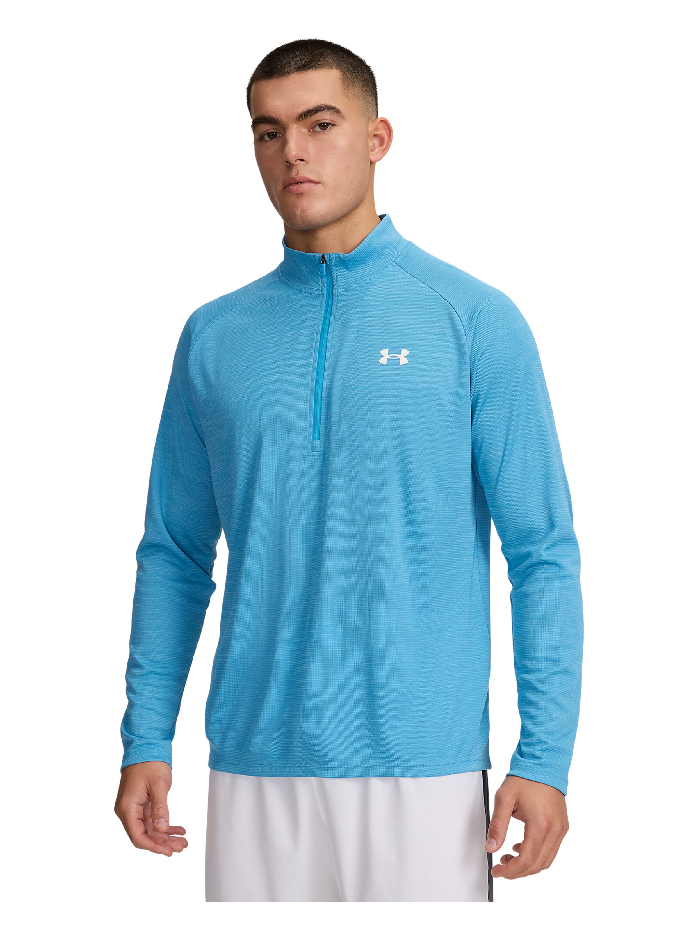 UNDER ARMOUR Performance shirt in Blue: front