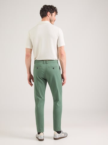 Lindbergh Ozke Hlače z naborki 'Superflex' | zelena barva