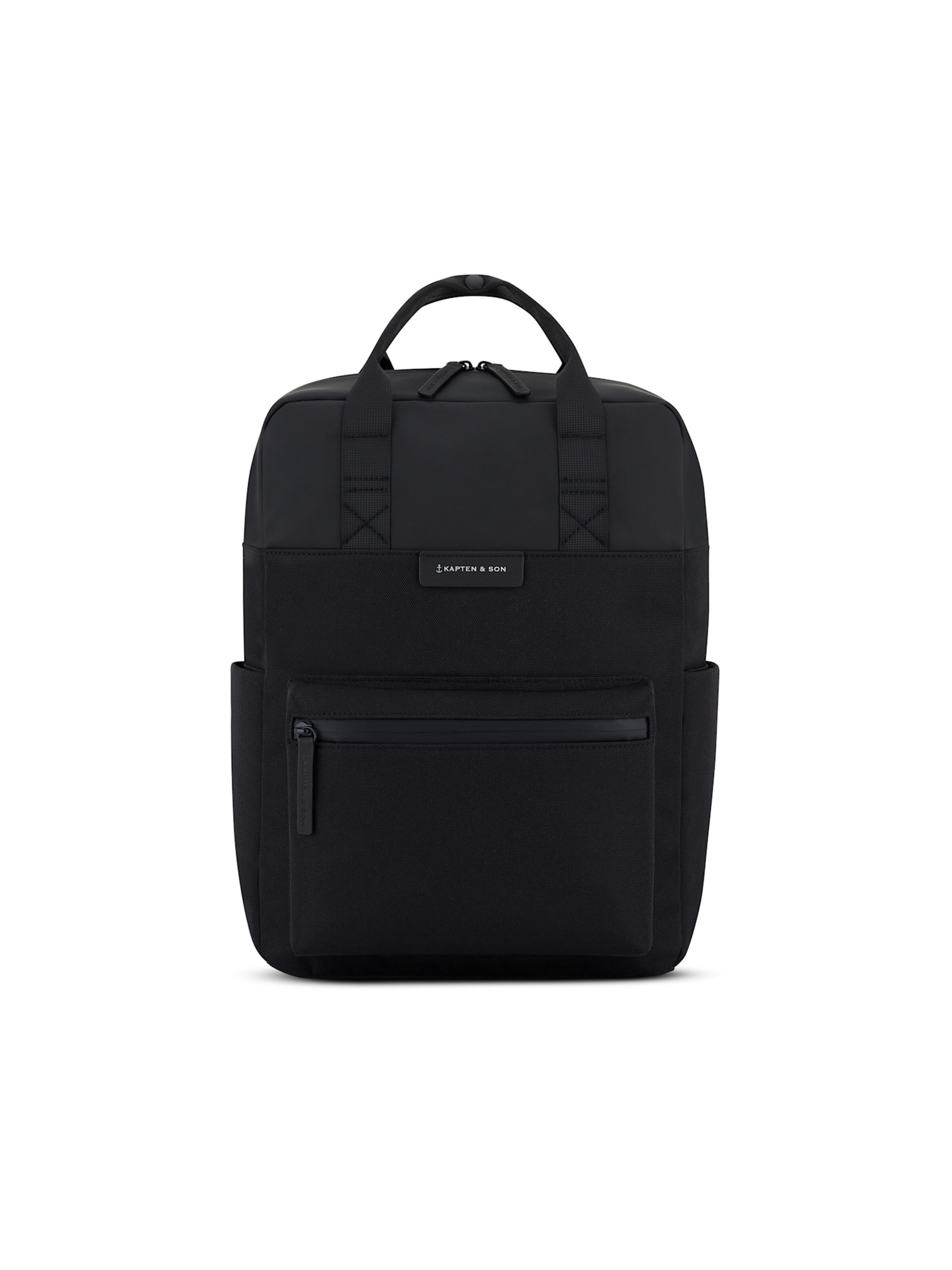 melns Kapten & Son Mugursoma 'Bergen Pro Diaper'