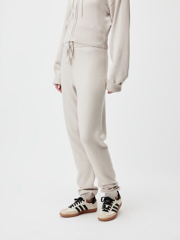 LeGer by Lena Gercke - Tapered Pantalón 'Cornelia' en beige: frente