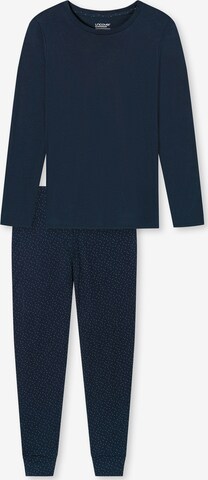 uncover by SCHIESSER Pyjama in Blauw: voorkant