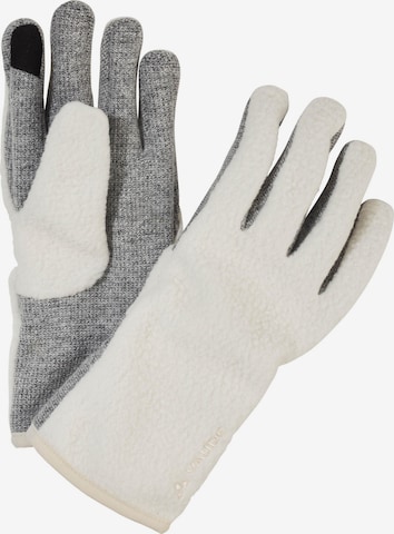 VAUDE Fingerhandschuhe 'Tinshan V' in Beige: Vorderseite