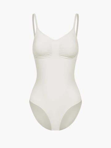 creamy Shapingbody 'Bodysuit Sculpting Shapewear mit Slip' in Grau: Vorderseite