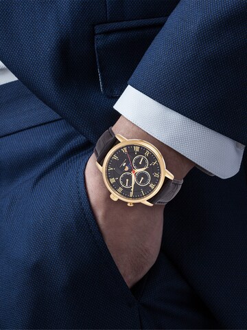 Rhodenwald & Söhne - Reloj analógico en oro: frente