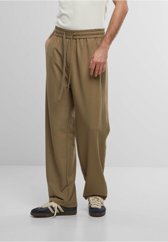 Another Cotton Lab Regular ACL Logo Loose Pants ' ' in Beige