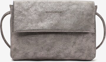 Borsa a spalla ' Emma ' di Emily & Noah in grigio: frontale