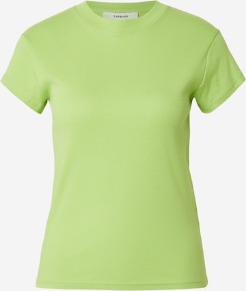 Tricou 'EVERYDAY' de la TOPSHOP pe verde: față