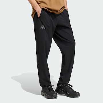 regular Pantaloni per outdoor 'Essentials' di ADIDAS TERREX in nero: frontale