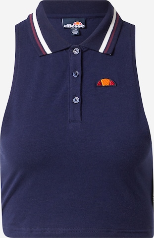 ELLESSE Top | modra barva: sprednja stran