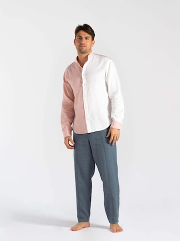HACOY - Ajuste confortable Camisa en rosa: frente