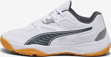 PUMA Athletic Shoes in White: front