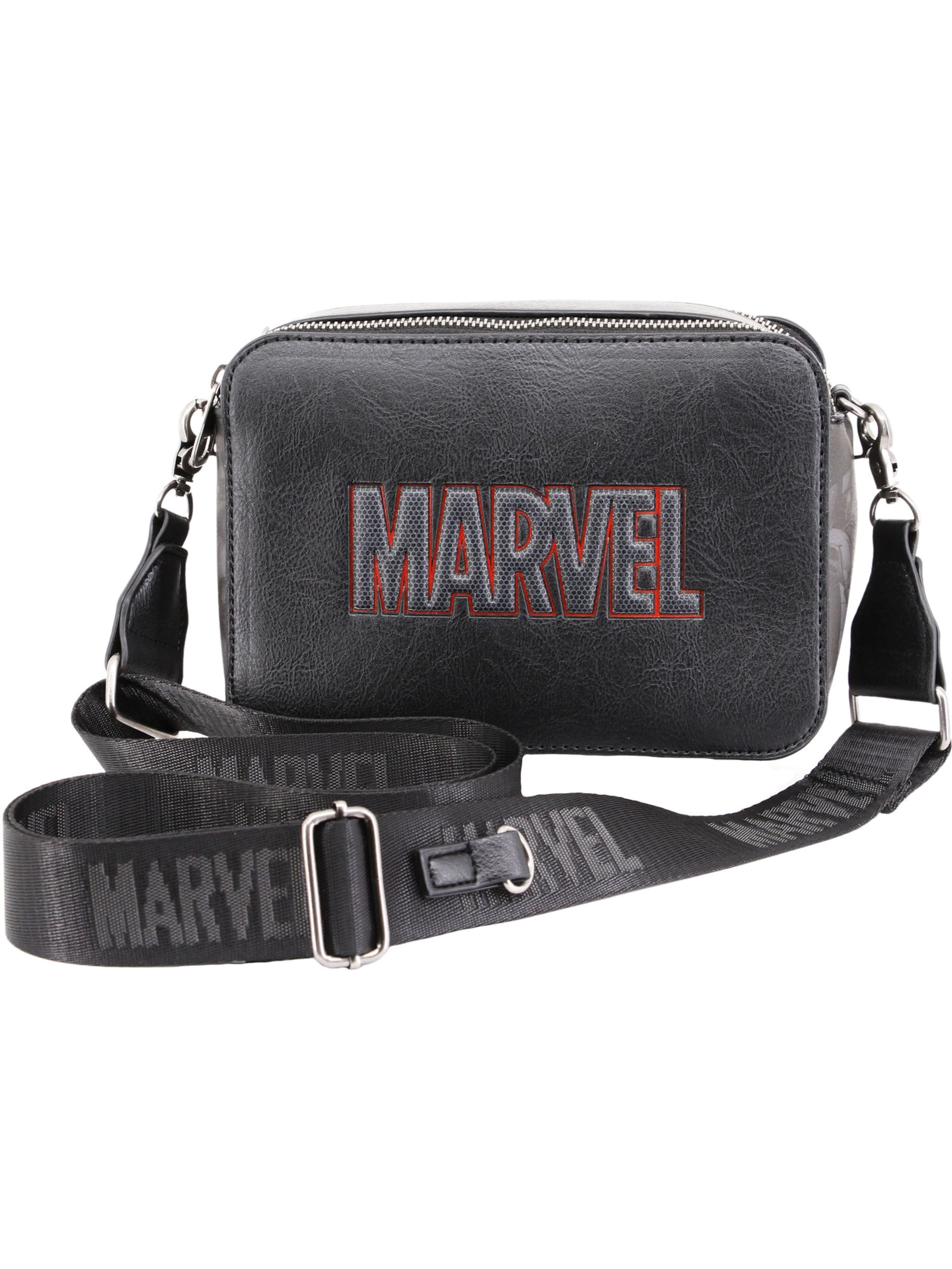 Sac marvel en noir : devant
