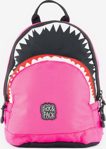 Sac à dos 'Shark' Pick & Pack en rose : devant