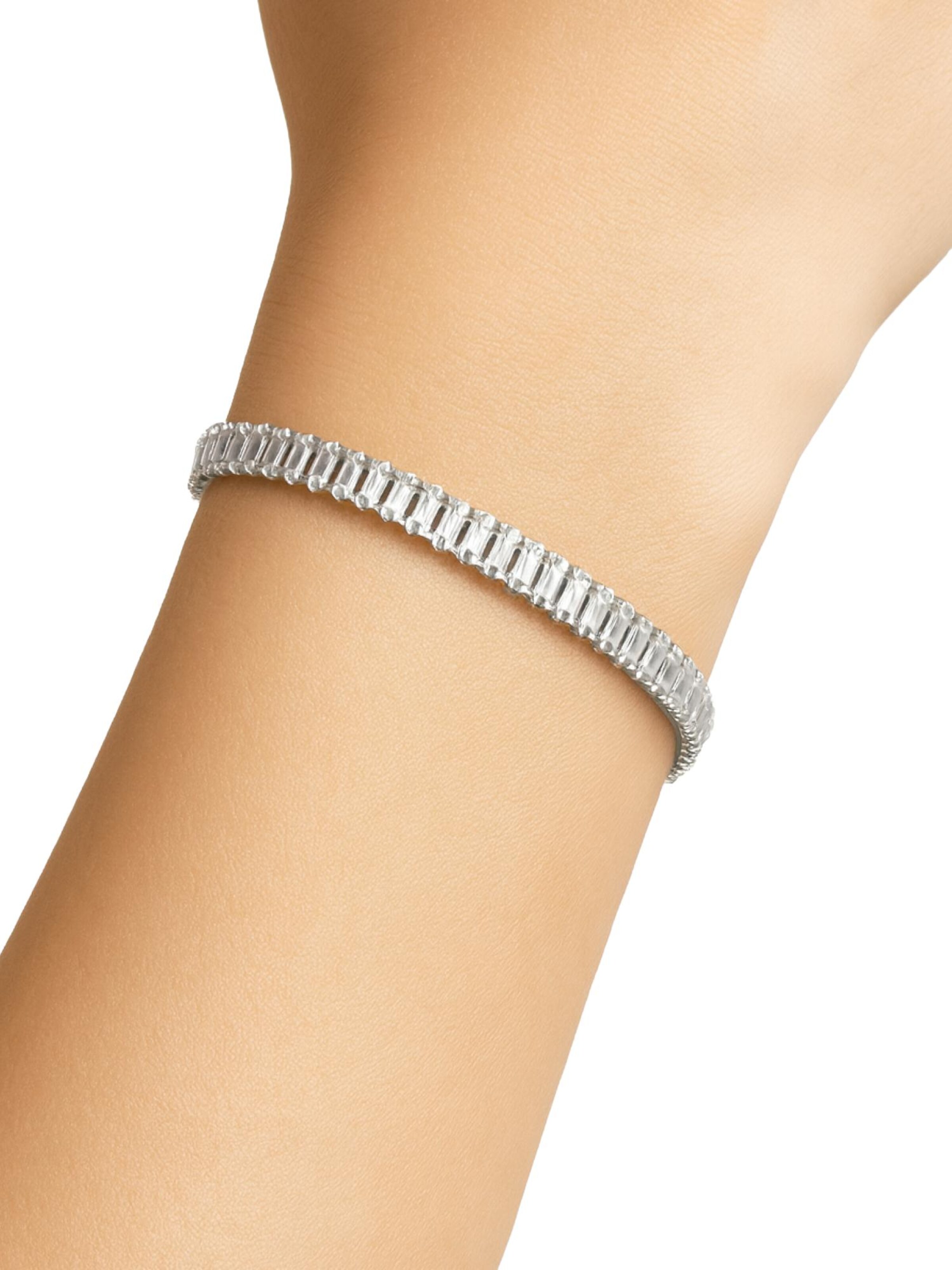 Bracelet So Chic en argent : devant