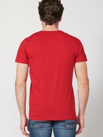 KOROSHI T-Shirt in Rot