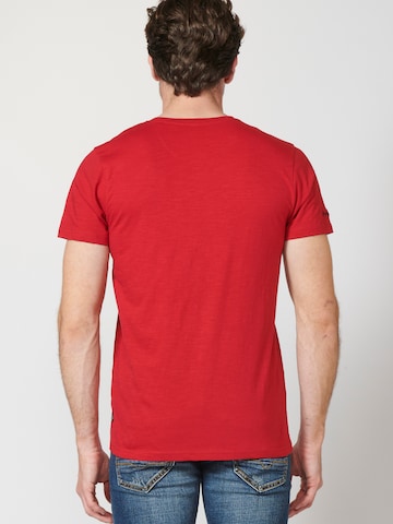 T-Shirt KOROSHI en rouge