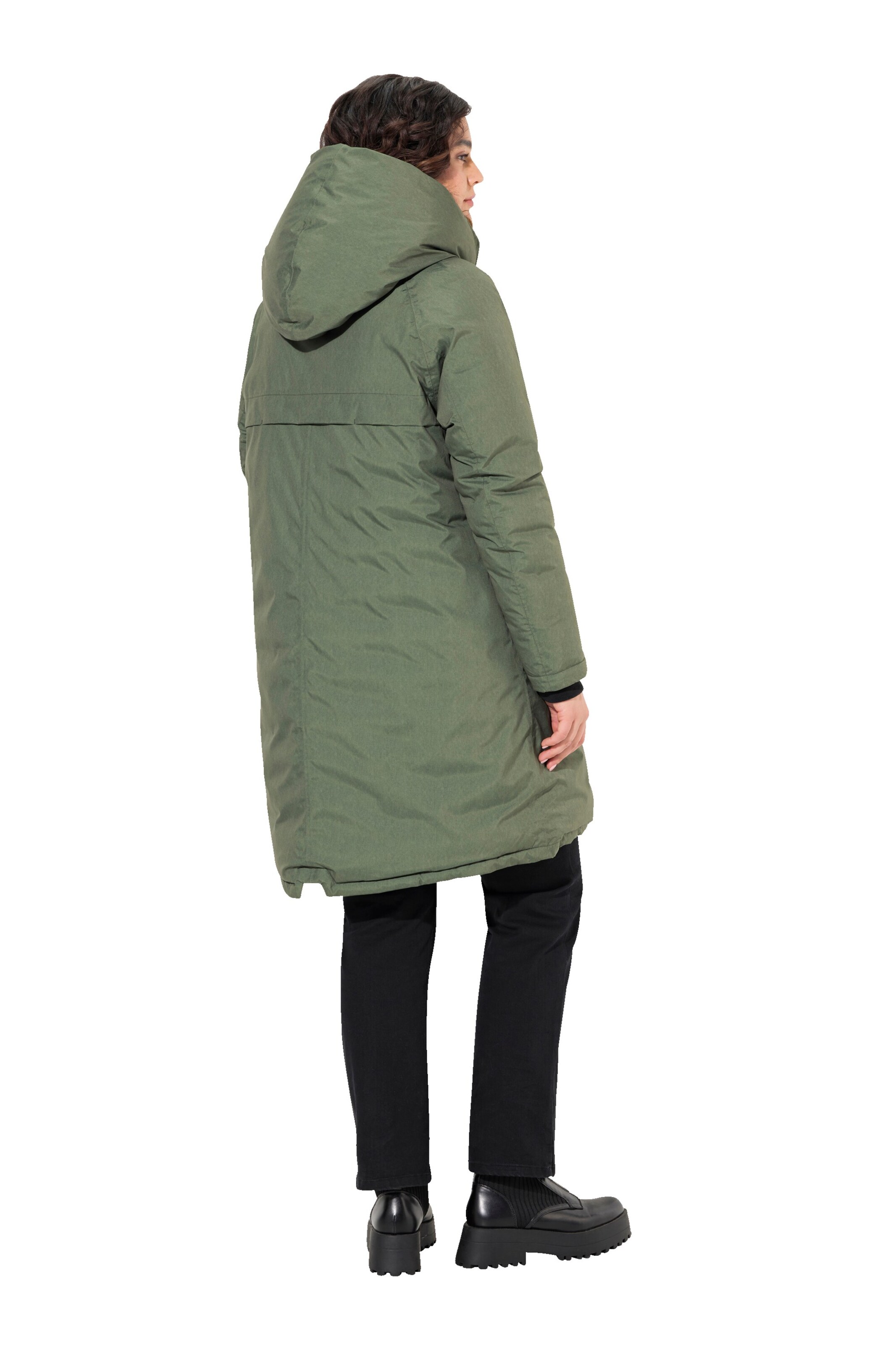 Ulla Popken Mantel in Grün