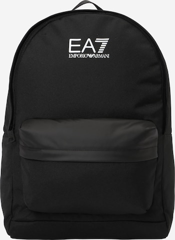 juoda EA7 Emporio Armani Kuprinė: priekis