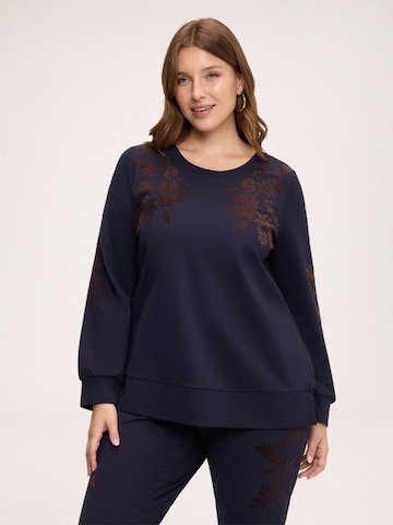 Fiorella Rubino Sweatshirt in Blauw