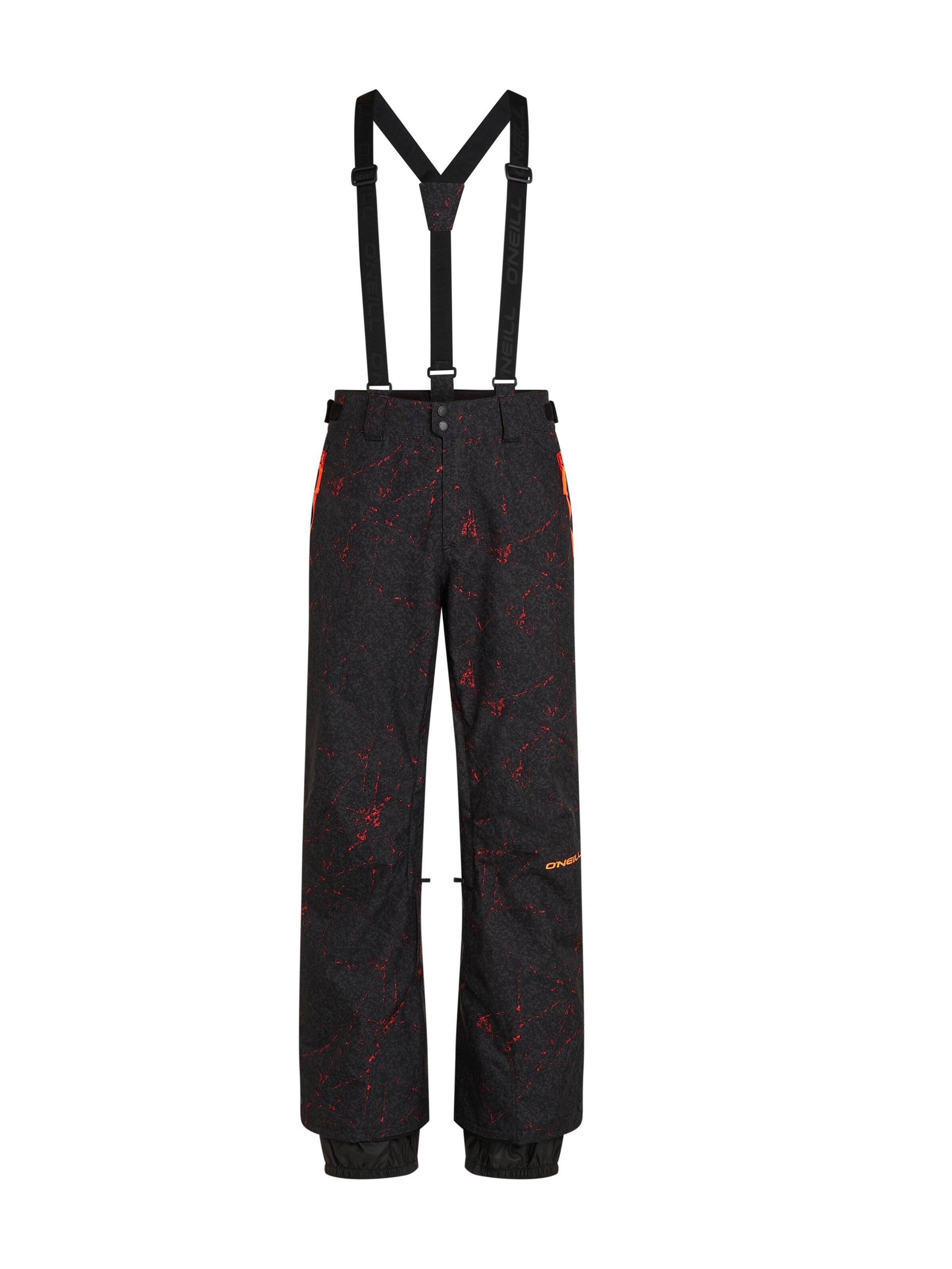 Regular Pantaloni outdoor de la O'NEILL pe negru: față