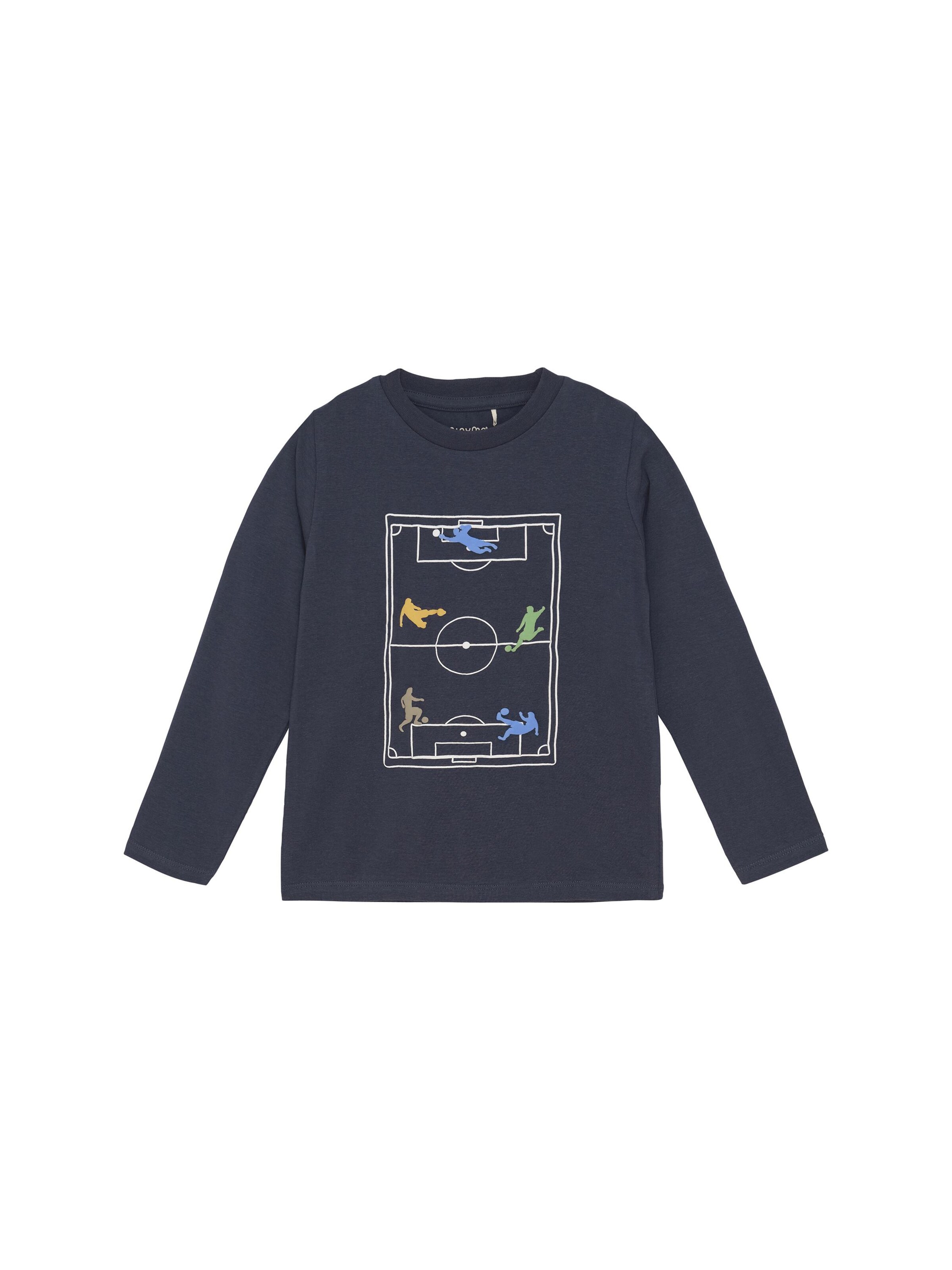 Pullover ' MIT-shirt LS ' di MINYMO in blu: frontale