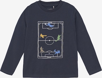 Pull-over ' MIT-shirt LS ' MINYMO en bleu : devant