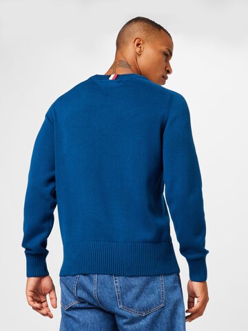 TOMMY HILFIGER Pullover in Blau