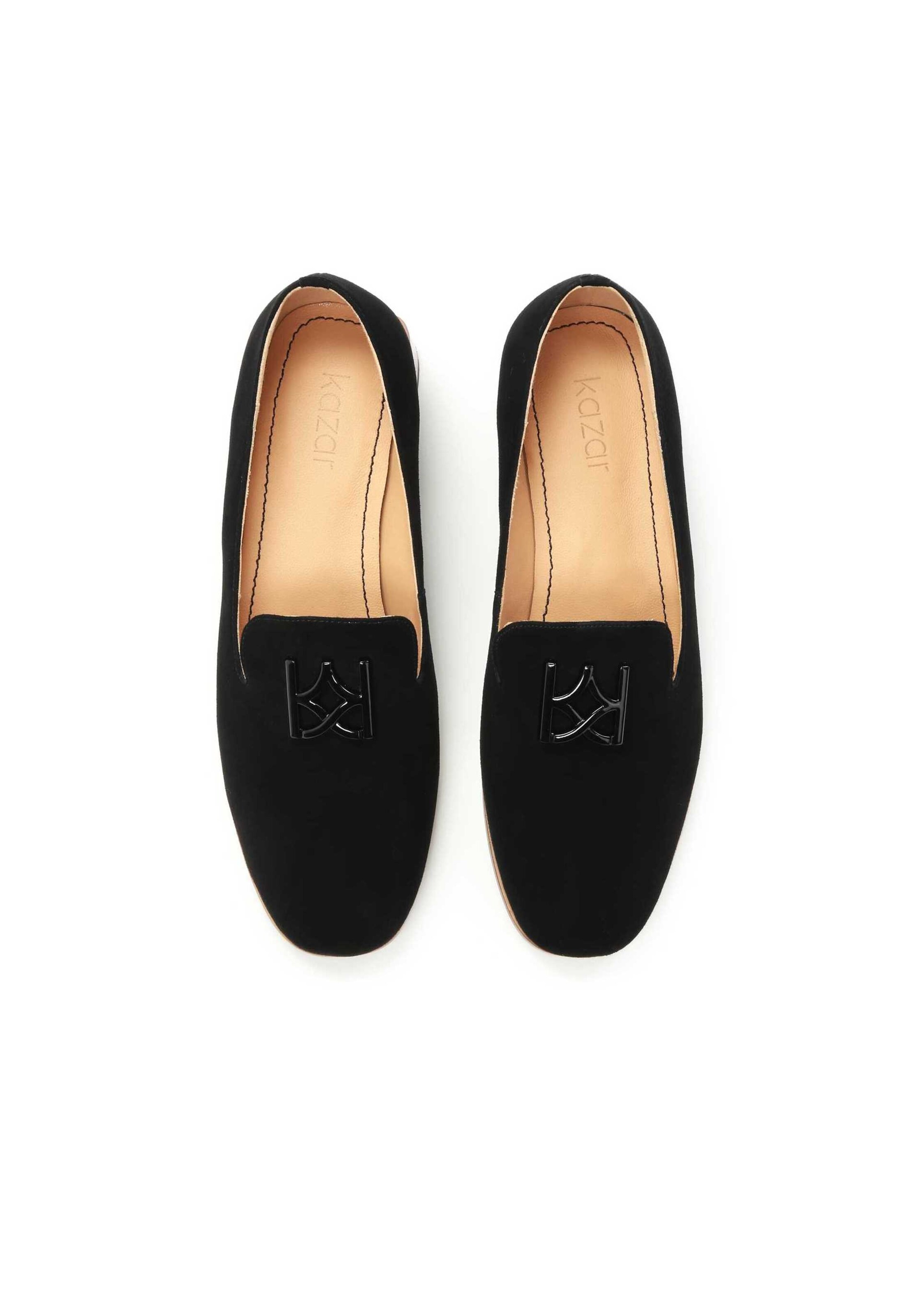 Kazar Instappers in Zwart