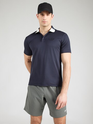 T-Shirt EA7 Emporio Armani en bleu : devant