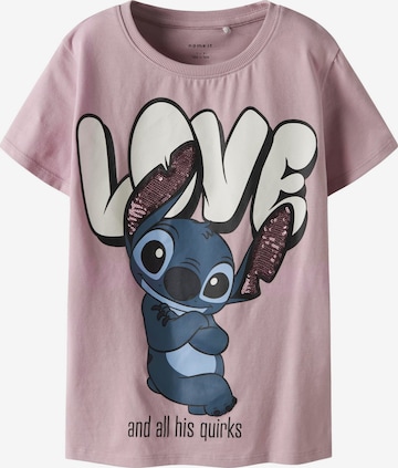 NAME IT Overdel 'Stitch' i lilla: forside