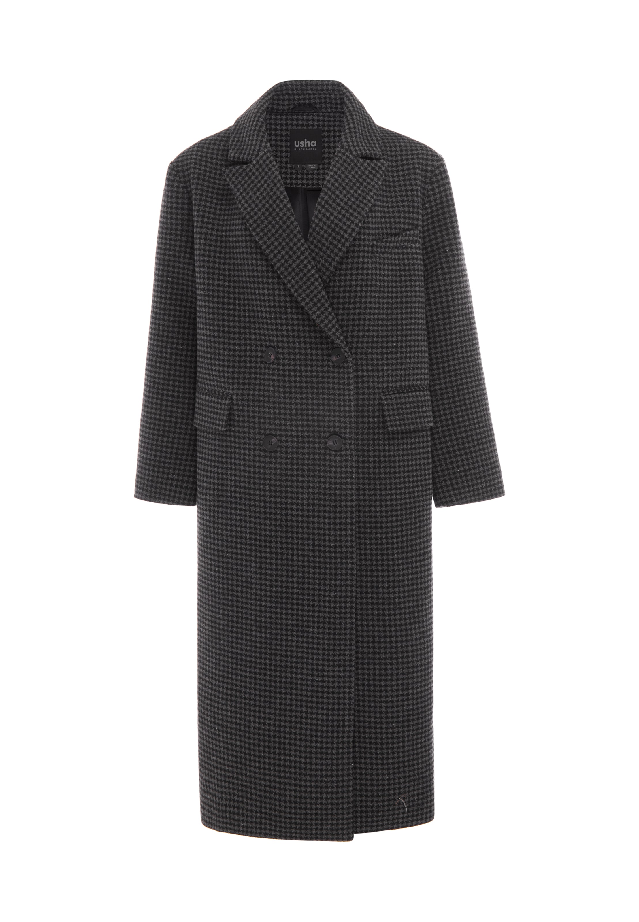 usha BLACK LABEL - Abrigo de entretiempo en gris: frente