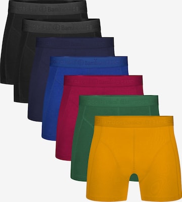 Bamboo basics Boxer shorts 'Rico' in Yellow: front